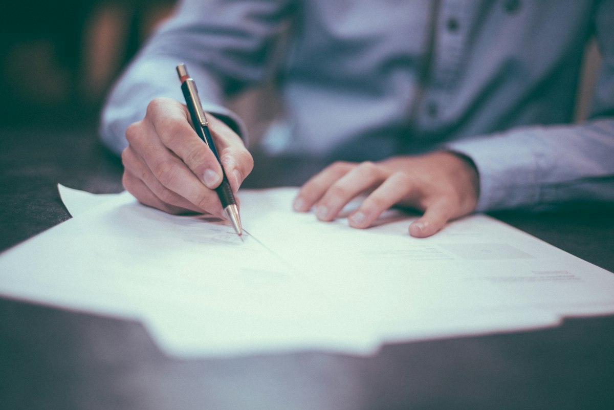 Signing a protection plan